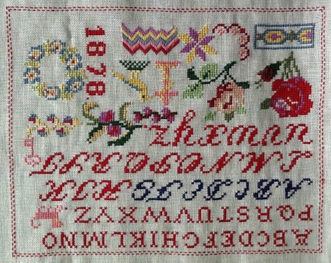 Rote Rose 1878: Reproduktion von Rosemarie Löschenkohl Rote Rose 1878: Reproduktion von Rosemarie Löschenkohl
