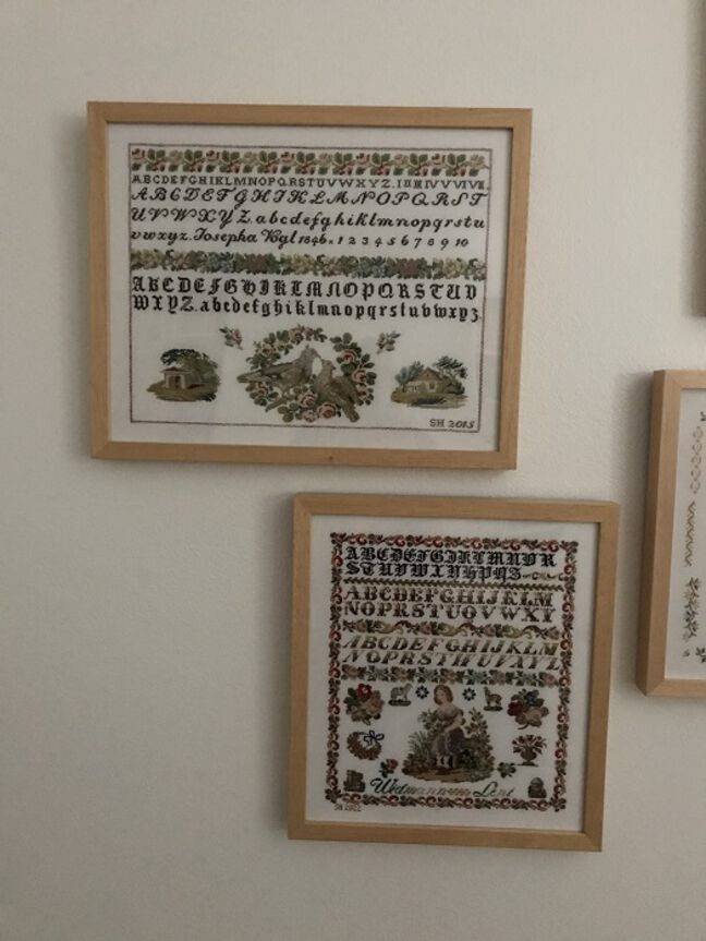 Josepha Vogl 1846 and Leni Widmann ca. 1860: Reproductions by Sue Hertzog Josepha Vogl 1846 and Leni Widmann ca. 1860: Reproductions by Sue Hertzog