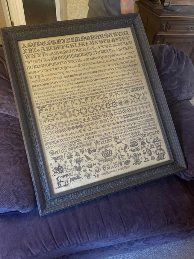 Edward 1874 I: Reproduction by Cheryl Byrd VanDenberg Edward 1874 I: Reproduction by Cheryl Byrd VanDenberg