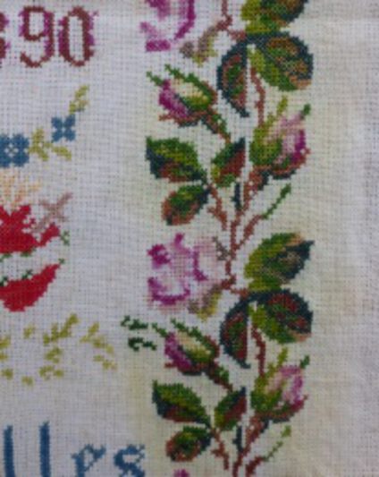 Eugénie Pays ca. 1880: Detail des Originals Eugénie Pays ca. 1880: Detail des Originals