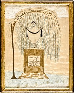 Satin Stitch, Mourning Satin Stitch, Mourning