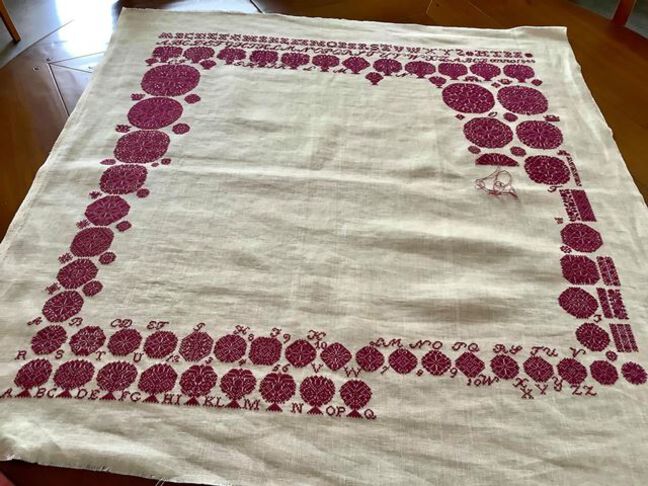 Metta 1848 WIP: Reproduction by Françoise Ricard Metta 1848 WIP: Reproduction by Françoise Ricard