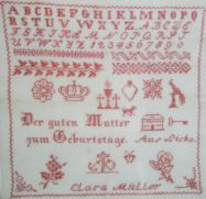 Clara ca. 1900: Original Clara ca. 1900: Original