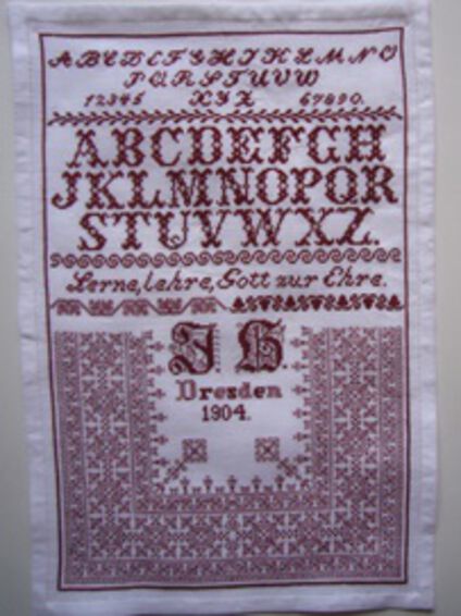 Jenny Haemsch 1904: Reproduktion von Ursel Zscherper