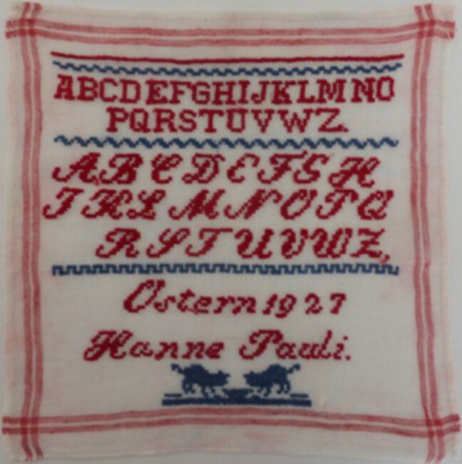 Hanne Pauli 1927: Original