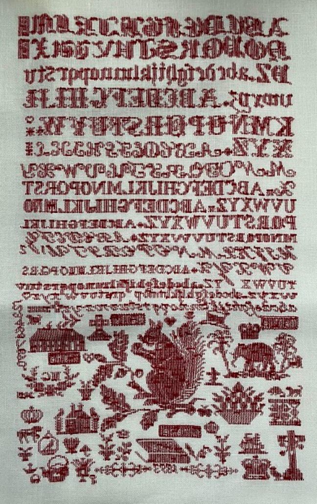 Grace 1893 Rear Side: Reproduction by Margit Guerrein Grace 1893 Rear Side: Reproduction by Margit Guerrein