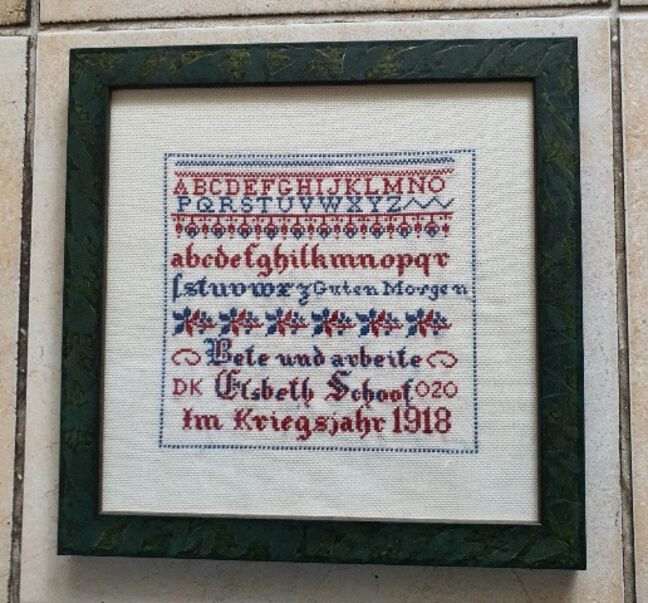 Elsbeth Schoof 1918: Reproduction by Daniela Krause Elsbeth Schoof 1918: Reproduction by Daniela Krause