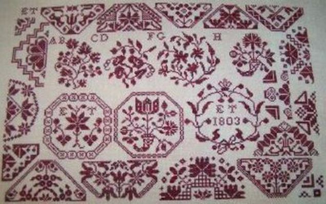 Karen Buggs Reproduktion von Eliza Trusted 1803 Karen Buggs Reproduktion von Eliza Trusted 1803