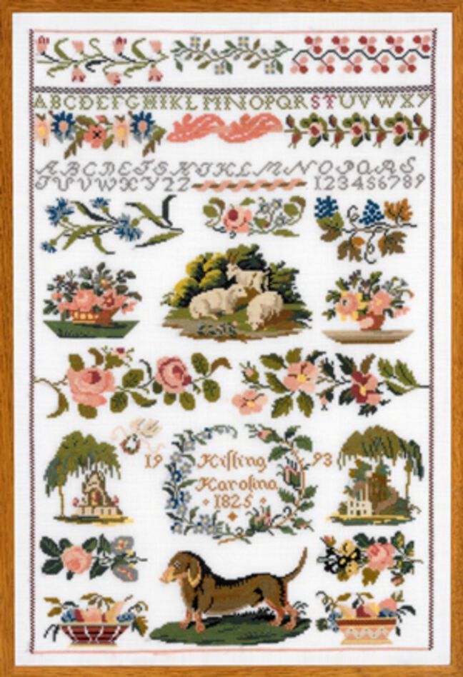Meine Reproduktion von Karolina Kisling 1825 Meine Reproduktion von Karolina Kisling 1825