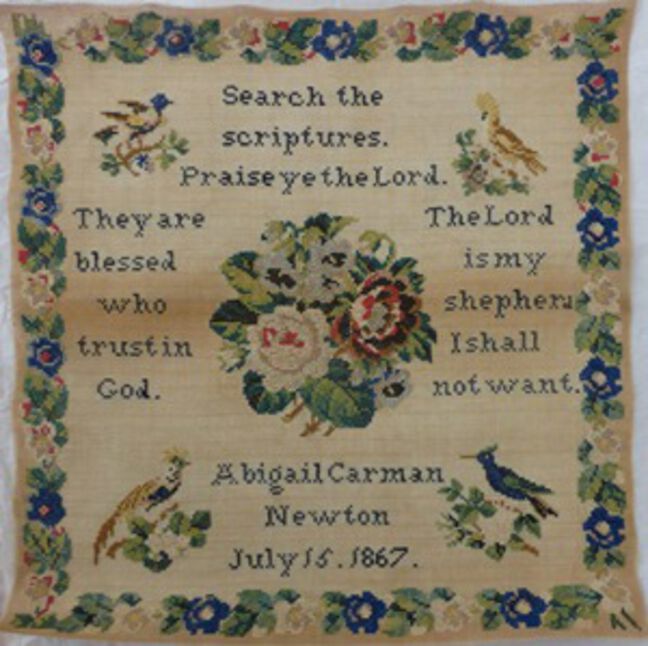 Abigail Carman 1867: Original Abigail Carman 1867: Original