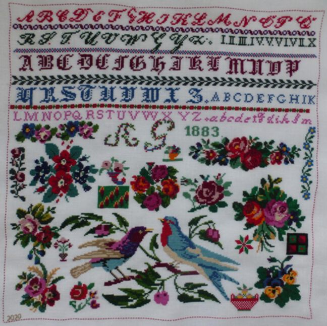 Anna Grimm 1883: Reproduction by Sabine Taterra-Gundacker