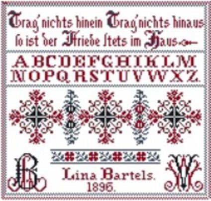 Replik von Lina Bartels 1896 Replik von Lina Bartels 1896