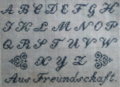 ein Alphabet daraus ein Alphabet daraus