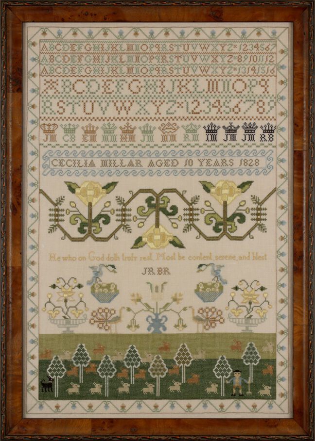 Cecilia Millar 1828: Reproduction by Ellen Chester Cecilia Millar 1828: Reproduction by Ellen Chester