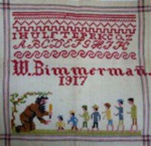 W. Zimmermann 1917: Original W. Zimmermann 1917: Original