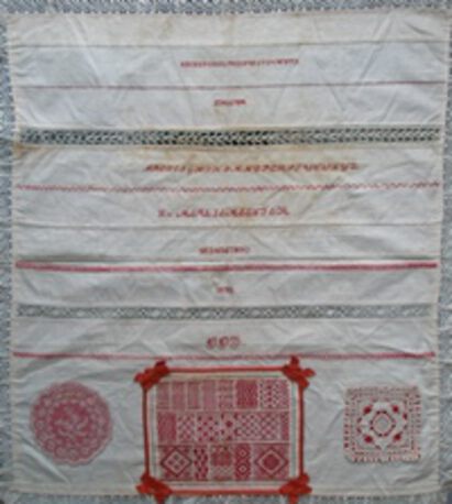 komplettes Originaltuch von S. de Meulemeester 1895 komplettes Originaltuch von S. de Meulemeester 1895