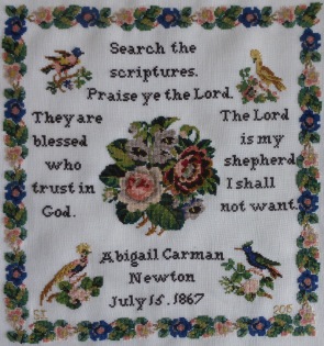 Abigail Carman 1867: Reproduction by Sabine Taterra-Gundacker Abigail Carman 1867: Reproduction by Sabine Taterra-Gundacker