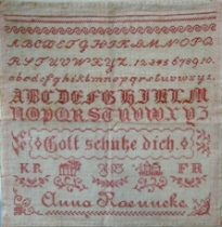Anna Roenneke ca. 1900: Original
