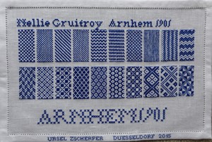 Nellie Gruitroy 1901: Reproduction by Ursel Zscherper