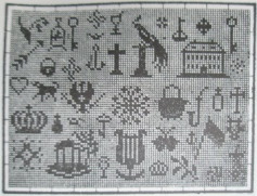pattern published by Heinrich Kühne, Berlin, around 1880