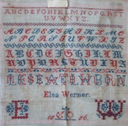Original von Elsa Werner 1886