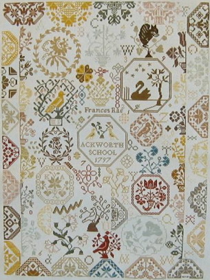 Karen Fetchen's reproduction of Frances 1797