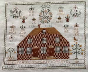 Haubarg 1783: Reproduktion von Rosemarie Löschenkohl