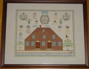 Eiderstedter Haubarg 1783: Reproduktion von Elke Brijoux Eiderstedter Haubarg 1783: Reproduktion von Elke Brijoux