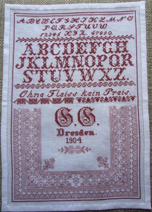 Gabriele Geyler 1904: Reproduktion von Ursel Zscherper