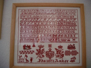 Ida Anker 1872: Reproduktion von Christel Ross