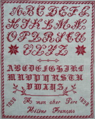 Meine Reproduktion von Hélène François 1898