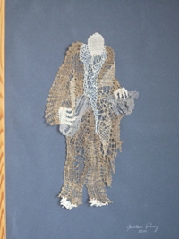 Klöppelbild von Jaroslava Perény Klöppelbild von Jaroslava Perény