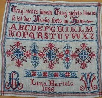 Original von Lina Bartels 1896