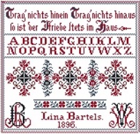 Replik von Lina Bartels 1896