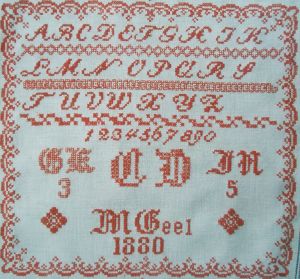 M. Geel 1880 original