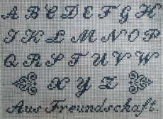 ein Alphabet daraus