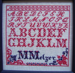 M. Melzer ca. 1900: Reproduktion von Ulrike Grommisch