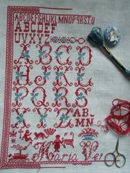 Maria Verdura ca. 1900: Reproduction by Sabine Taterra-Gundacker WIP 2