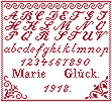 Marie Glück 1918: Replik von Sabine Taterra-Gundacker