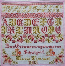 Marie Timmel 1905: Original