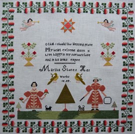 Martha Stones 1840: Reproduction by Sabine Taterra-Gundacker