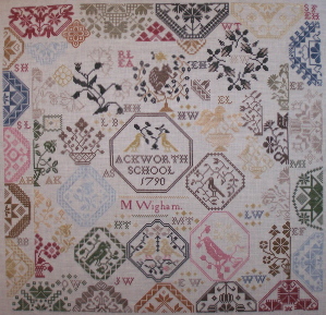 Mary Wigham 1790 Reproduktion von Karen Bugg