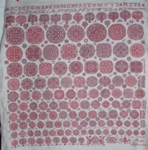Metta 1848 reproduction worked by Donna Lemos