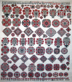 Reproduction of Mette 1811/1825 worked by Bhooma Aravamudan