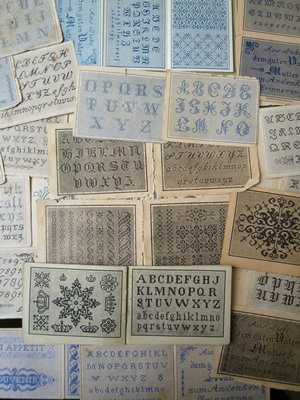 antique needlework patterns