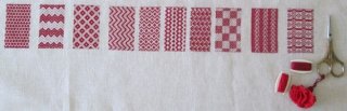 Brigitte Brandenburg has already worked ten squares Brigitte Brandenburg has already worked ten squares