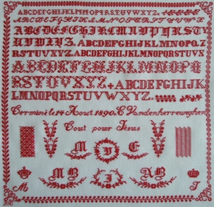 Meine Reproduktion von E. Vandenherreweghen 1890