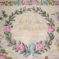 WCM 1820: Detail of Irmtraud Bareiss' Reproduction