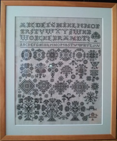 Wobcke Brandts 1796 reproduction worked by Mireille Martini